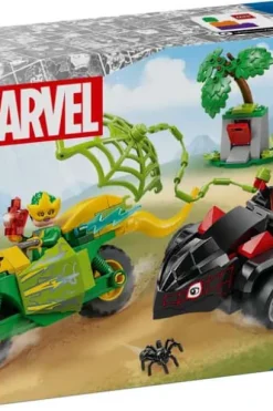 LEGO® Marvel Spidey og hans fantastiske venner Dinosaurkjøretøyjakt med Spin og Electro 11198