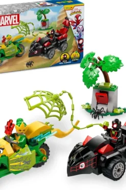 LEGO® Marvel Spidey og hans fantastiske venner Dinosaurkjøretøyjakt med Spin og Electro 11198