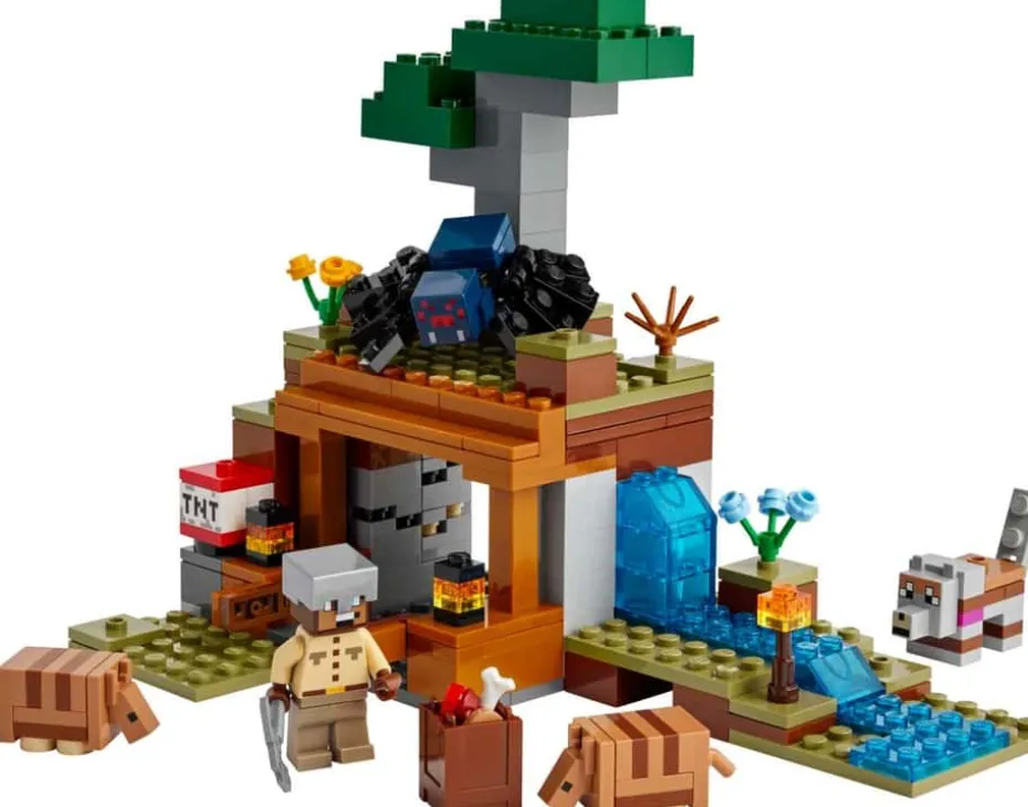 LEGO® Minecraft® Ekspedisjon til beltedyrgruven 21269