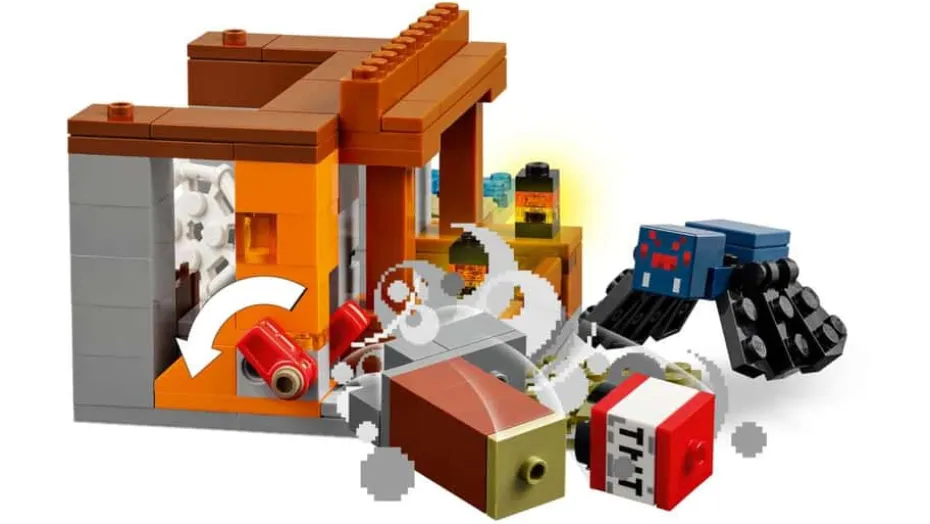 LEGO® Minecraft® Ekspedisjon til beltedyrgruven 21269