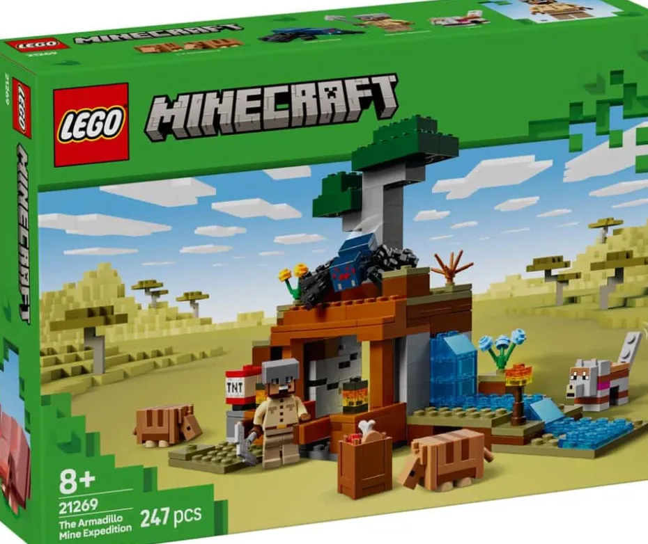 LEGO® Minecraft® Ekspedisjon til beltedyrgruven 21269