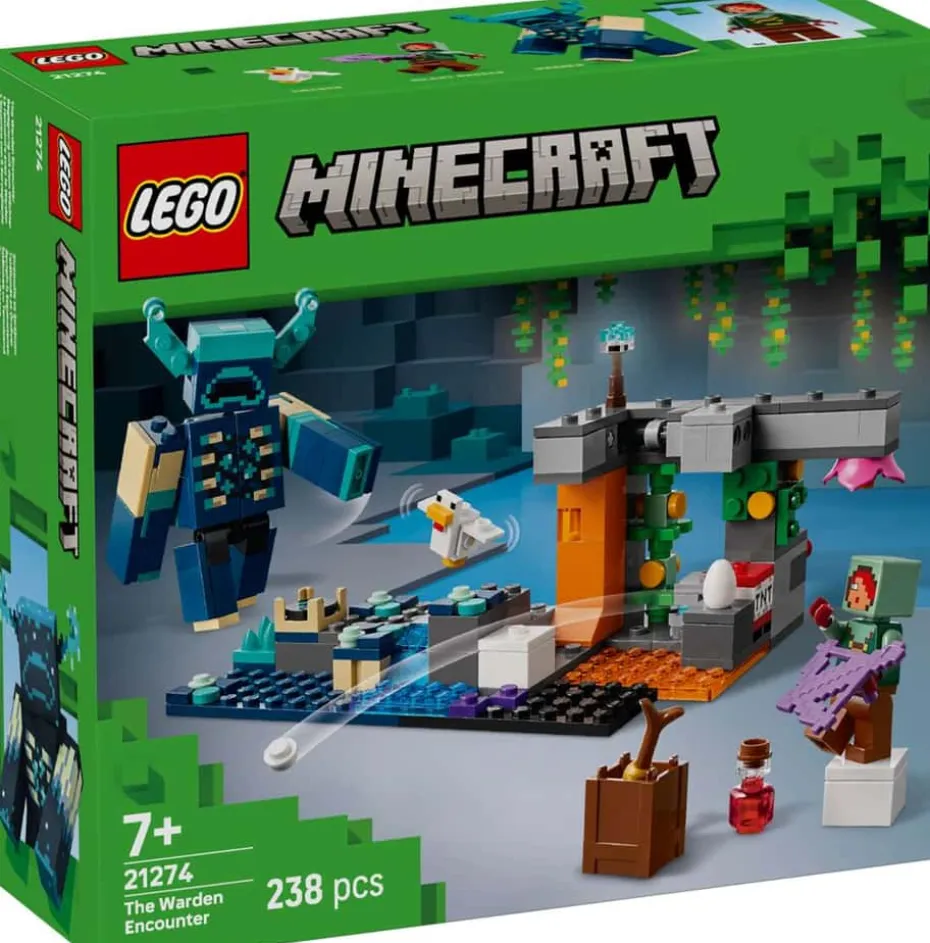 LEGO® Minecraft® Møtet med skogvokteren 21274