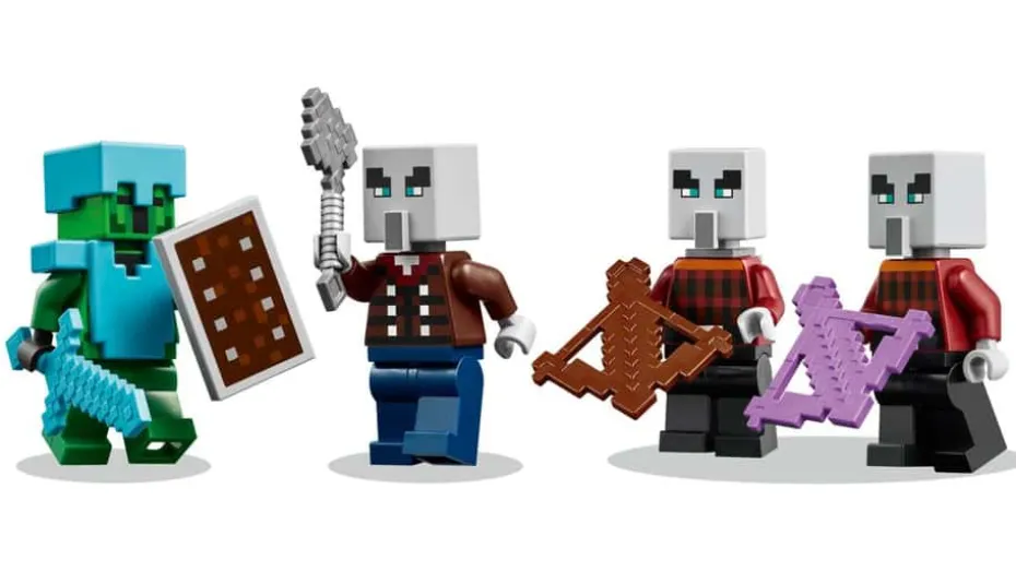 LEGO® Minecraft® Ondsbyboer-ørkenpatrulje 21267