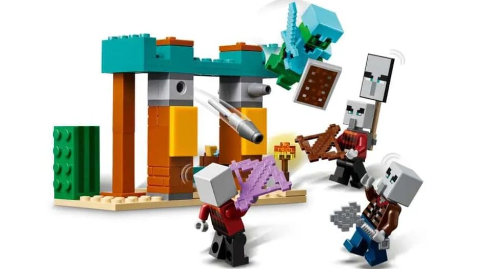 LEGO® Minecraft® Ondsbyboer-ørkenpatrulje 21267