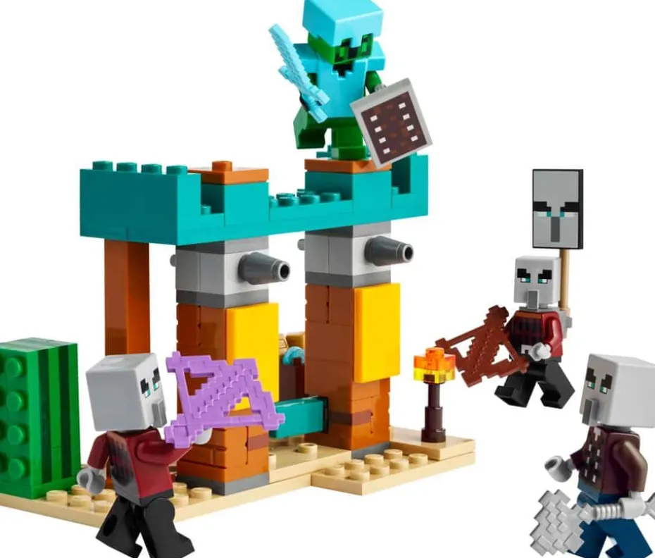LEGO® Minecraft® Ondsbyboer-ørkenpatrulje 21267