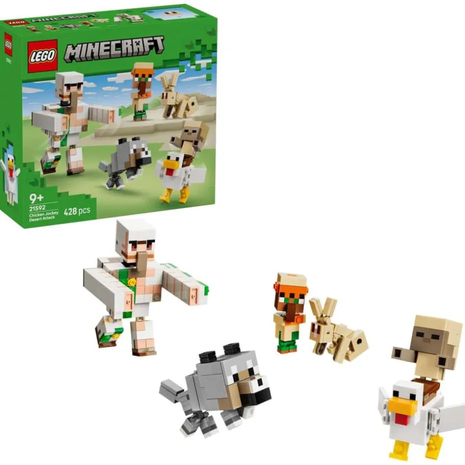 LEGO® Minecraft® Ørkenangrep med hønse-jockey 21592