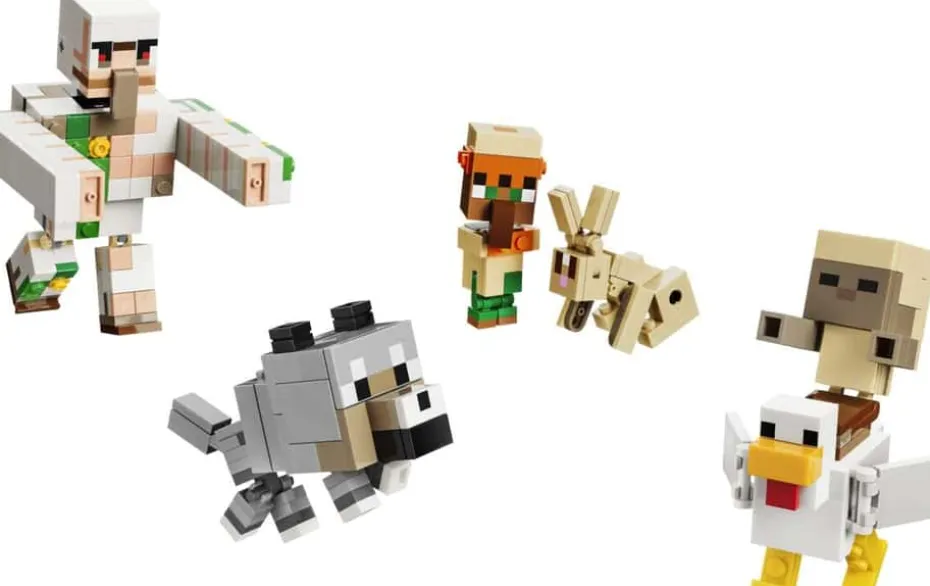 LEGO® Minecraft® Ørkenangrep med hønse-jockey 21592