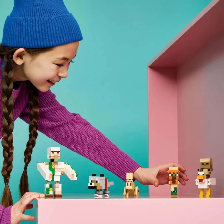 LEGO® Minecraft® Ørkenangrep med hønse-jockey 21592