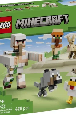 LEGO® Minecraft® Ørkenangrep med hønse-jockey 21592