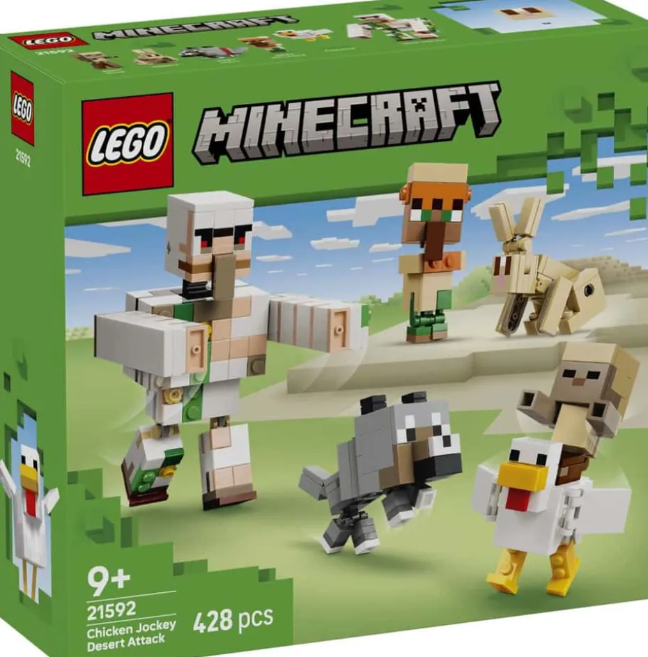 LEGO® Minecraft® Ørkenangrep med hønse-jockey 21592