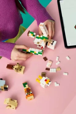 LEGO® Minecraft® Ørkenangrep med hønse-jockey 21592