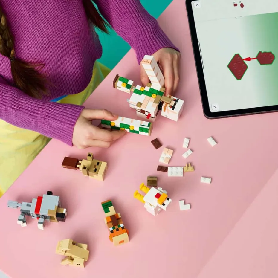 LEGO® Minecraft® Ørkenangrep med hønse-jockey 21592
