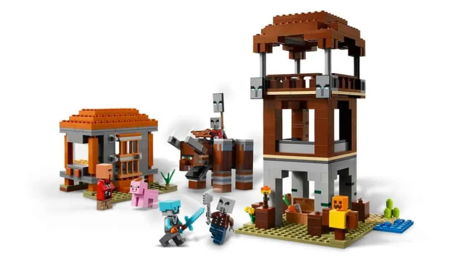 LEGO® Minecraft® Røvernes utpost og olmt beist 21278