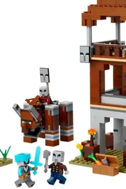 LEGO® Minecraft® Røvernes utpost og olmt beist 21278