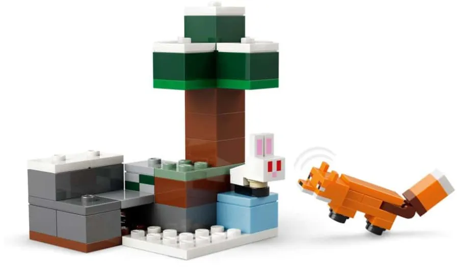 LEGO® Minecraft® Steves eventyr på taigaen 21583