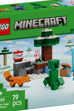 LEGO® Minecraft® Steves eventyr på taigaen 21583