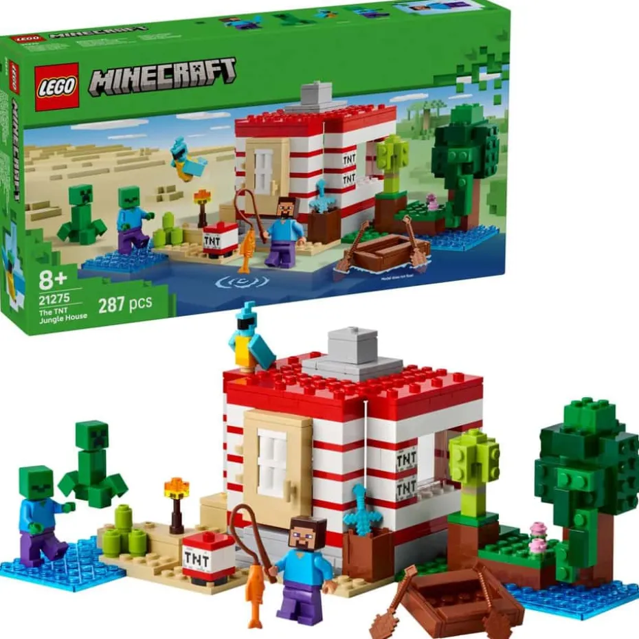 LEGO® Minecraft® TNT-jungelhuset 21275