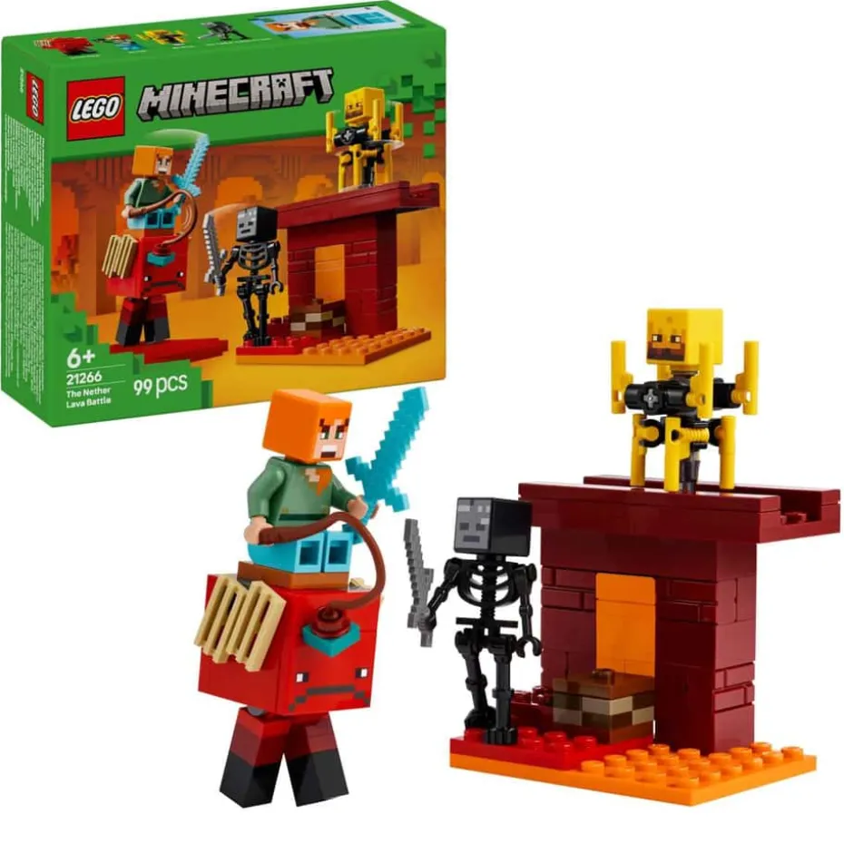 LEGO® Minecraft® Underverden-lavakamp 21266