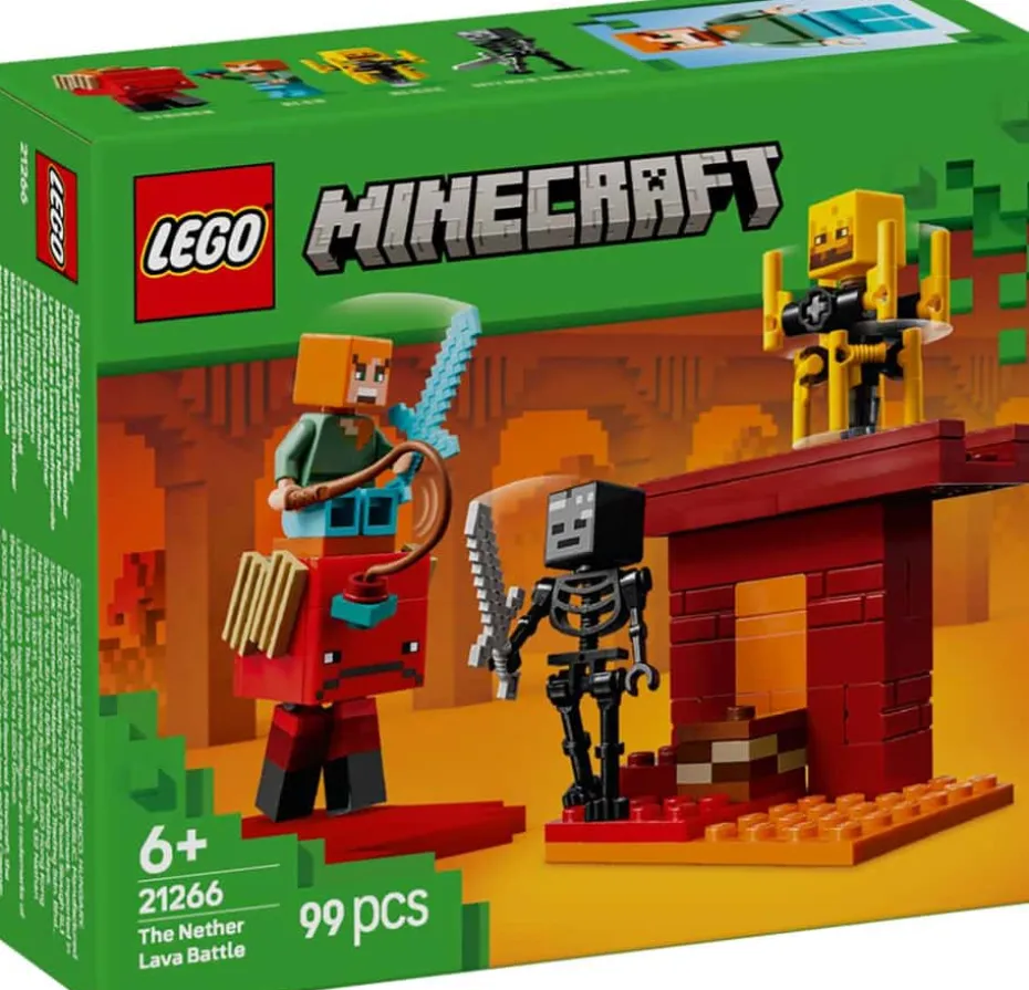 LEGO® Minecraft® Underverden-lavakamp 21266