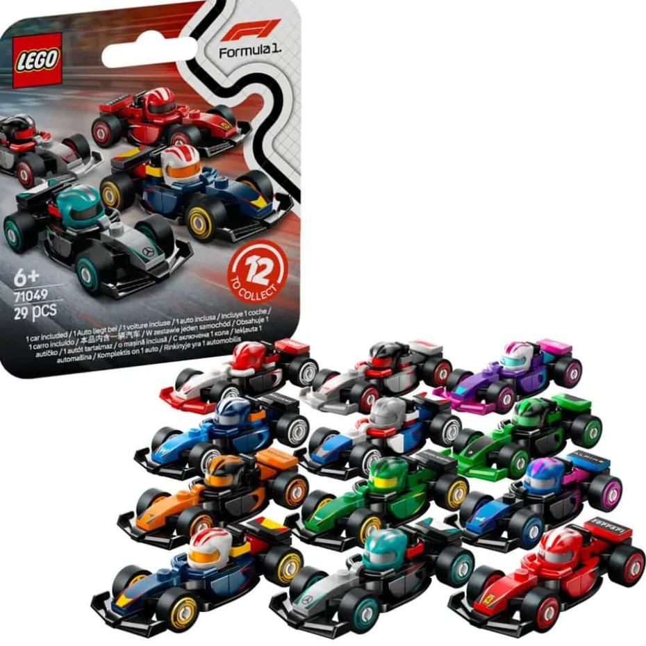 LEGO® Minifigures F1®-racerbiler for samlere 71049