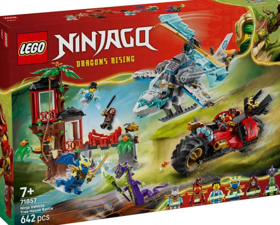 LEGO® NINJAGO® Action i ninjaenes trehytte 71857