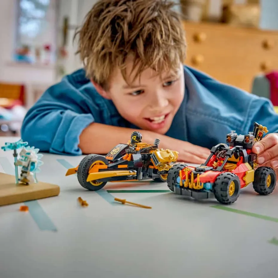 LEGO® NINJAGO® Kai og Coles kombokjøretøy 71864