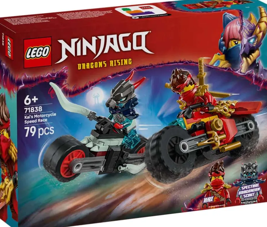 LEGO® NINJAGO® Kais fartsfylte motorsykkeljakt 71838