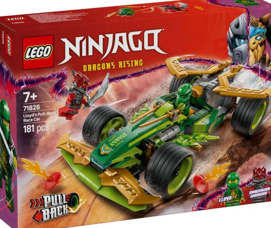 LEGO® NINJAGO® Lloyds pullback-racerbil 71828