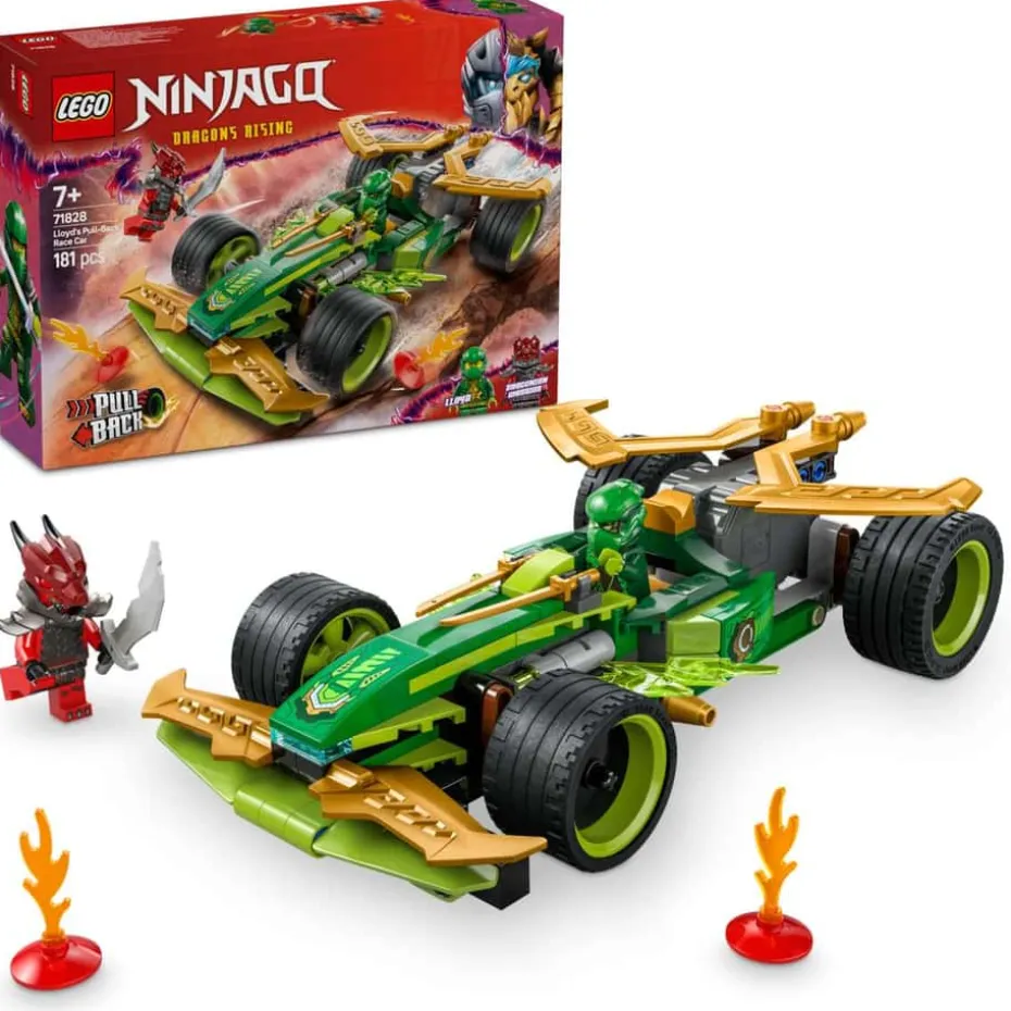 LEGO® NINJAGO® Lloyds pullback-racerbil 71828