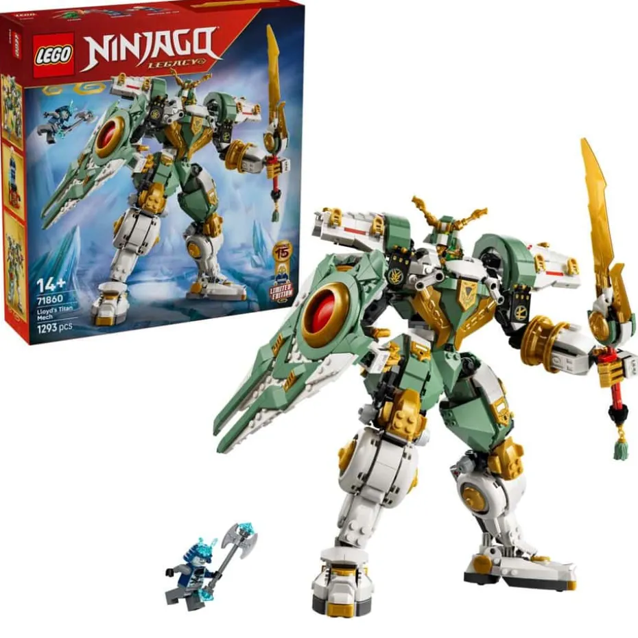 LEGO® NINJAGO® Lloyds Titan-kampdrakt – 15-årsjubileum 71860