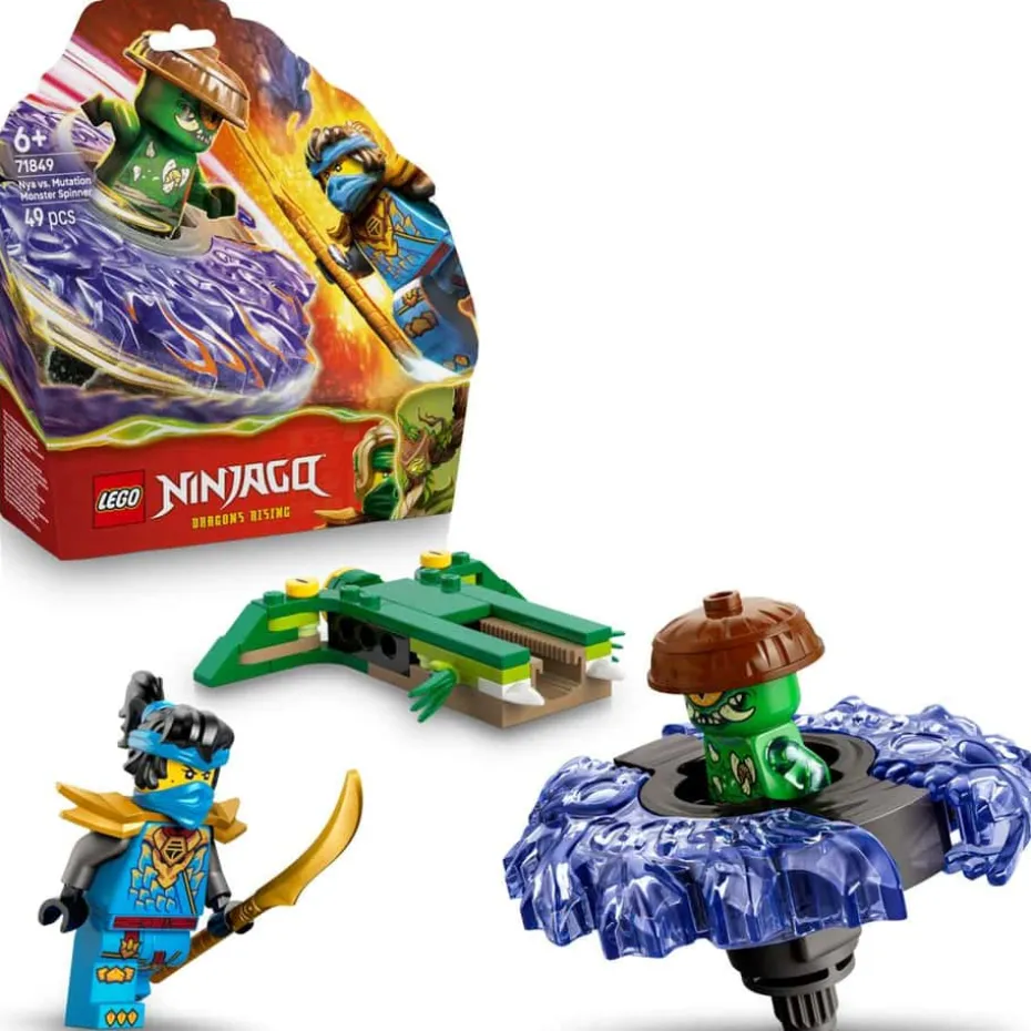 LEGO® NINJAGO® Nya mot Mutasjonsmonster-spinner 71849