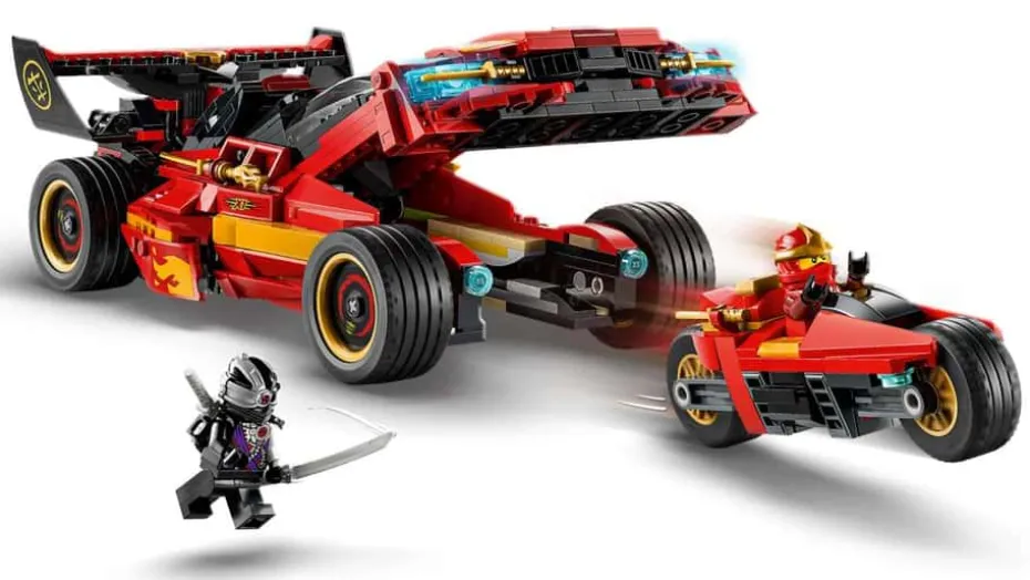 LEGO® NINJAGO® 15-årsjubileumsutgaven av Kais X-1 ninjabil 71867