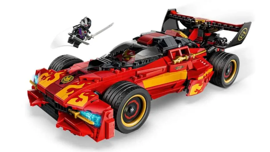 LEGO® NINJAGO® 15-årsjubileumsutgaven av Kais X-1 ninjabil 71867