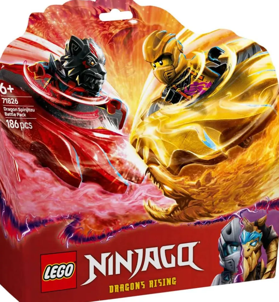 LEGO® NINJAGO® Stridspakke med Spinjitzu-dragespinnere 71826