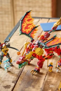 LEGO® NINJAGO® Wyldfyres forvandlingsdragerobot 71868
