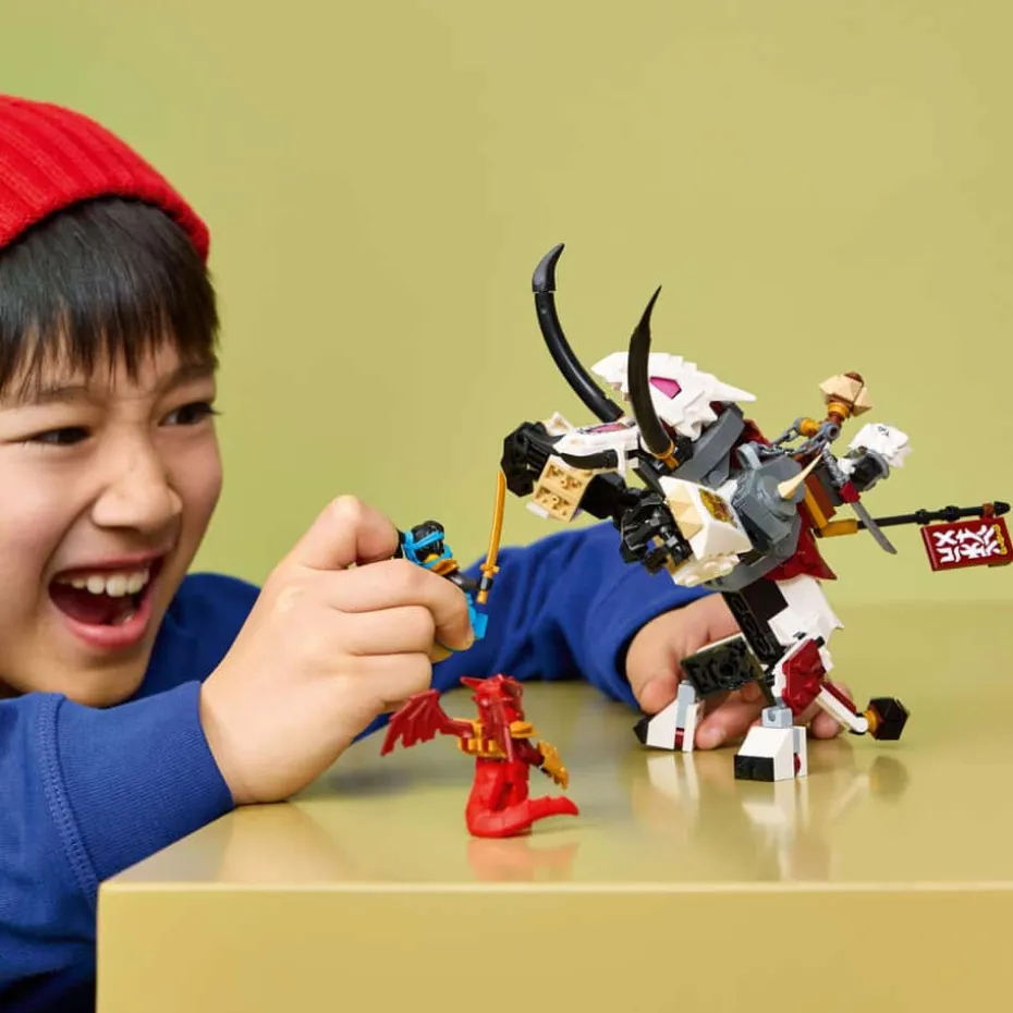 LEGO® NINJAGO® Zilvar med monsterdragen Grimtak 71863