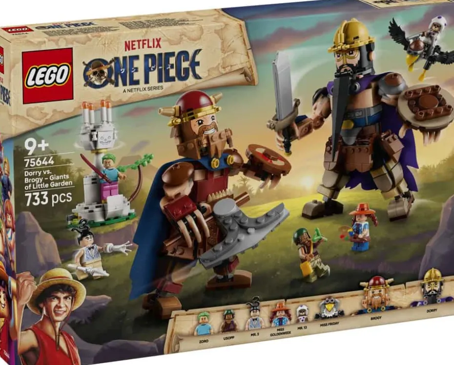 LEGO® ONE PIECE Dorry mot Brogy – kjempene fra Little Garden 75644