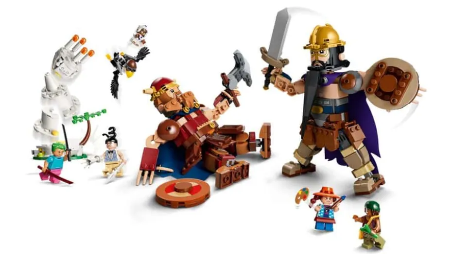 LEGO® ONE PIECE Dorry mot Brogy – kjempene fra Little Garden 75644