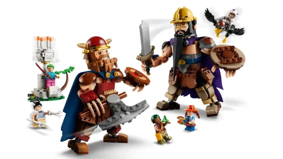 LEGO® ONE PIECE Dorry mot Brogy – kjempene fra Little Garden 75644