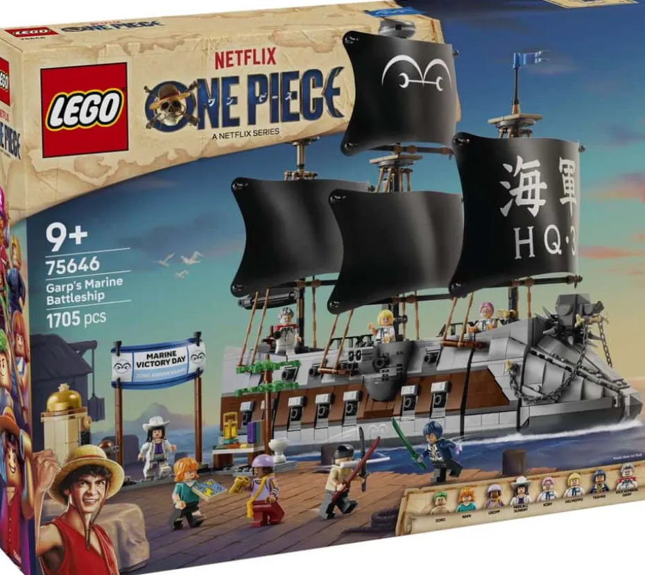 LEGO® ONE PIECE Garps krigsskip 75646