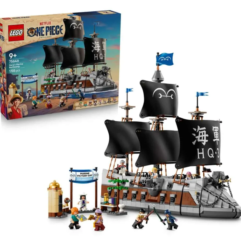 LEGO® ONE PIECE Garps krigsskip 75646