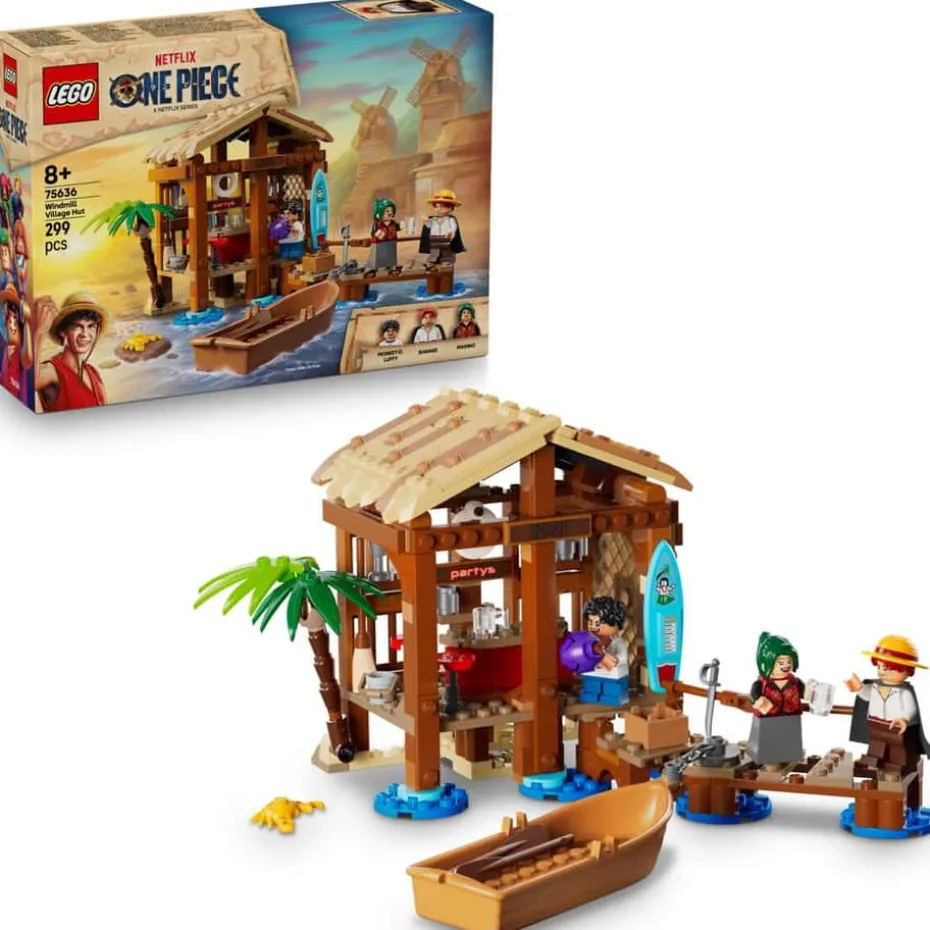 LEGO® ONE PIECE Hytte i Vindmøllebyen 75636