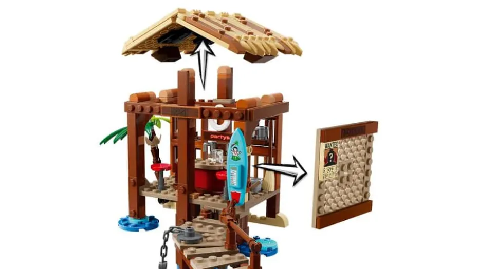 LEGO® ONE PIECE Hytte i Vindmøllebyen 75636