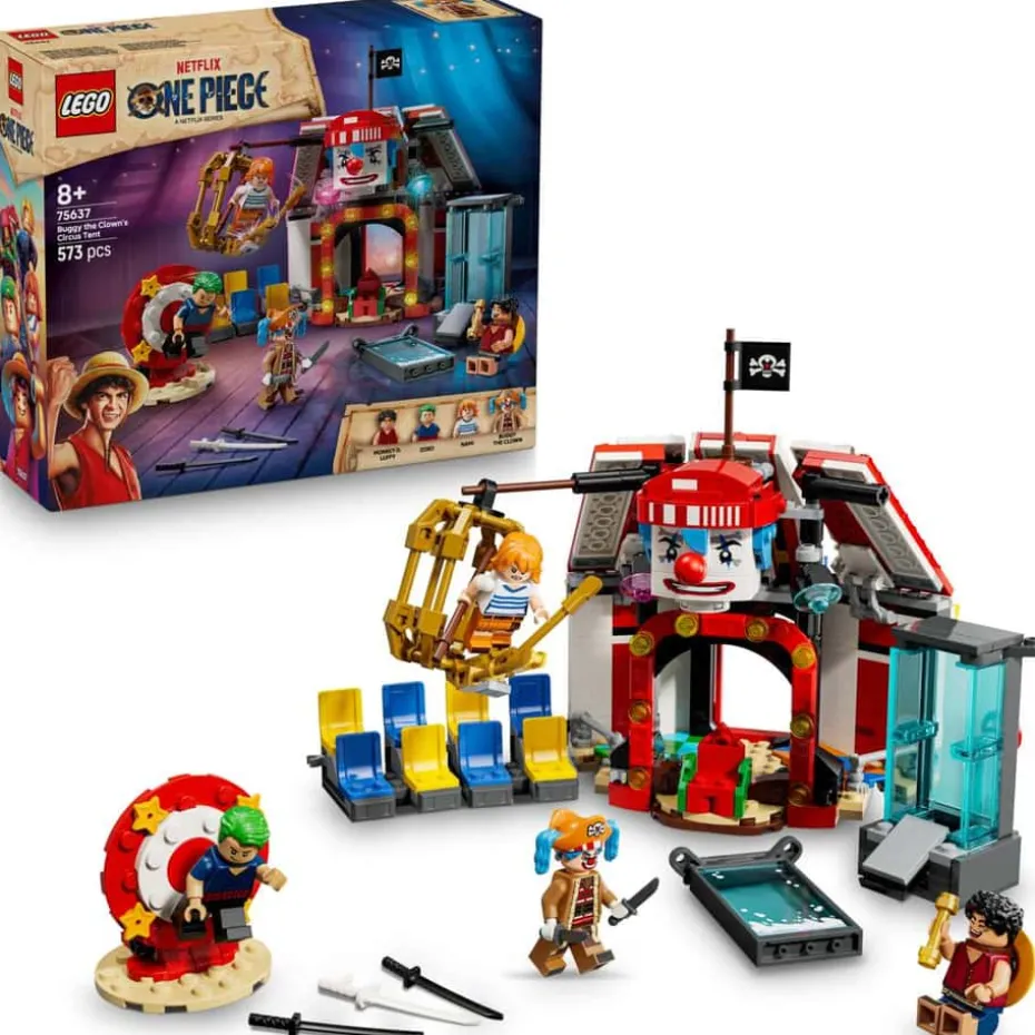 LEGO® ONE PIECE Sirkusteltet til klovnen Buggy 75637