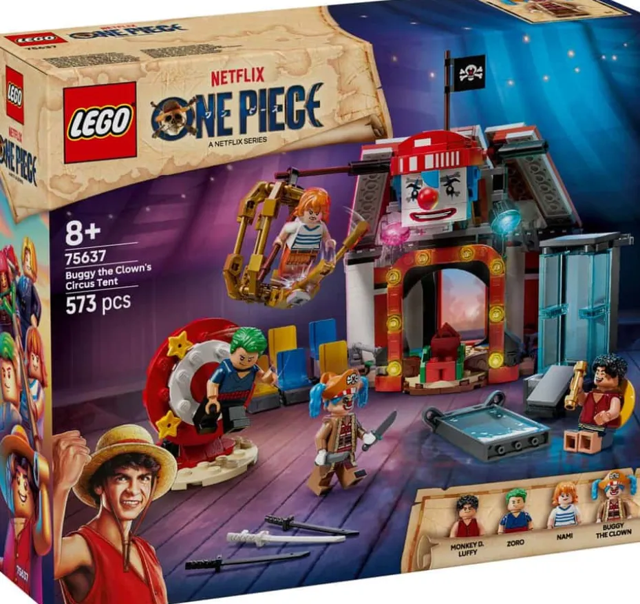 LEGO® ONE PIECE Sirkusteltet til klovnen Buggy 75637