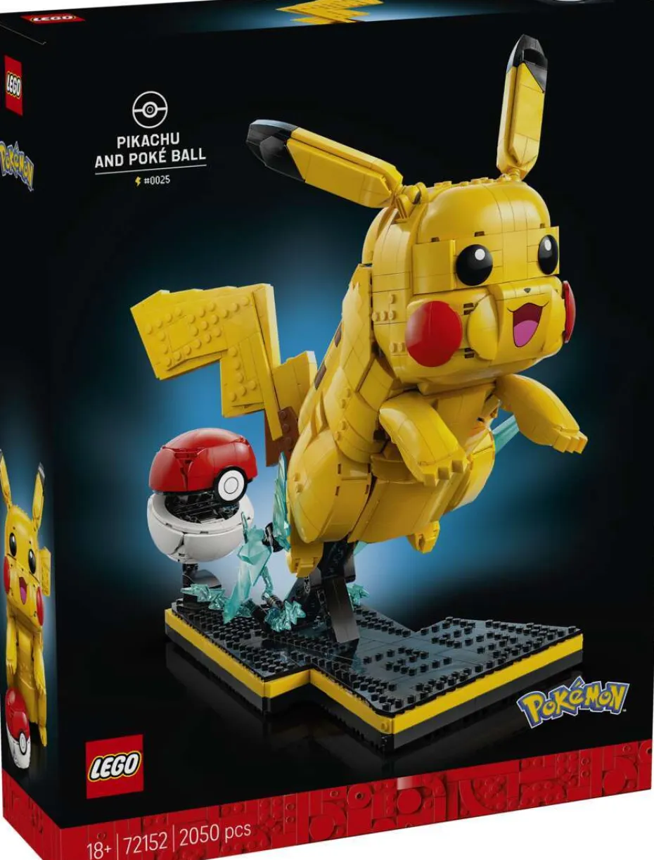 LEGO® Pokémon™ Pikachu og pokéball 72152