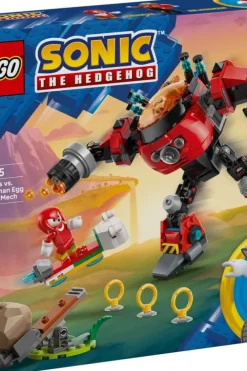 LEGO® Sonic the Hedgehog™ Knuckles mot Dr. Eggmans Egg Crusher-robot 77005