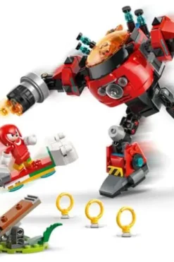 LEGO® Sonic the Hedgehog™ Knuckles mot Dr. Eggmans Egg Crusher-robot 77005