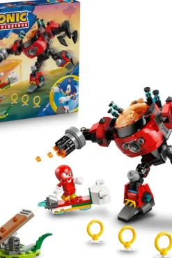 LEGO® Sonic the Hedgehog™ Knuckles mot Dr. Eggmans Egg Crusher-robot 77005