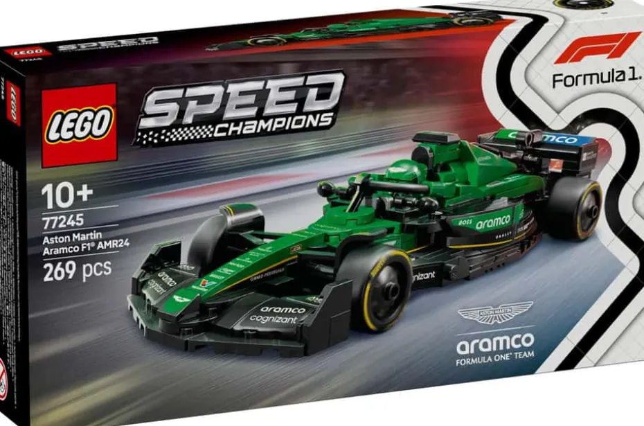 LEGO® Speed Champions Aston Martin Aramco F1® AMR24-racerbil 77245